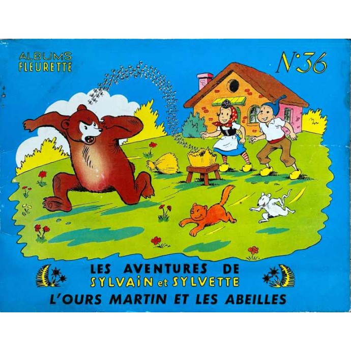 Sylvain et Sylvette - n°36 L'Ours Martin et les abeilles - 1ère série 1964 - 1