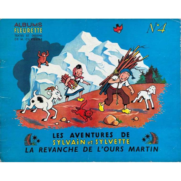 Sylvain et Sylvette - n°4 La revanche de l'Ours Martin - 1ère série 1958 - 1