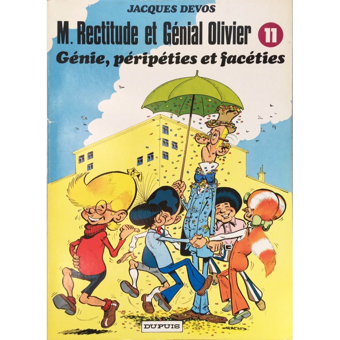 Génial Olivier - 11. Génie, péripéties et facéties - EO 1983 - 1