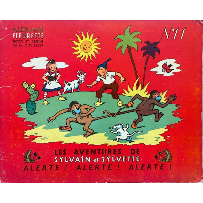 Sylvain et Sylvette - n°11 Alerte! Alerte! Alerte! - 1ère série 1954 - 1