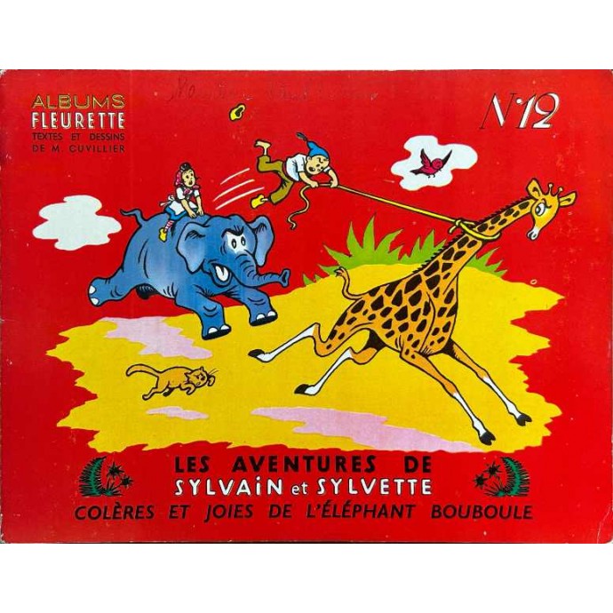 Sylvain et Sylvette - n°12 Colères et joies de l'éléphant Bouboule - 1ère série 1958 - 1