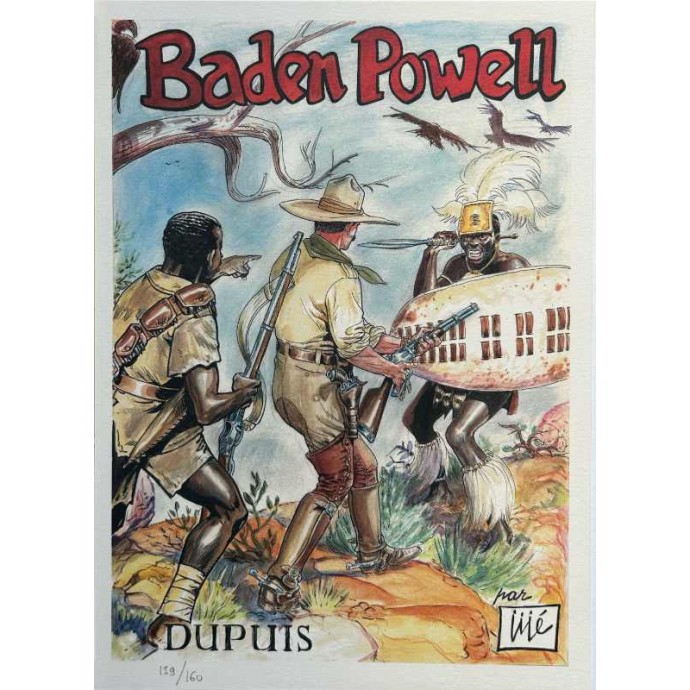 Baden Powell - Jijé - TT 2017 + ex-libris - 3