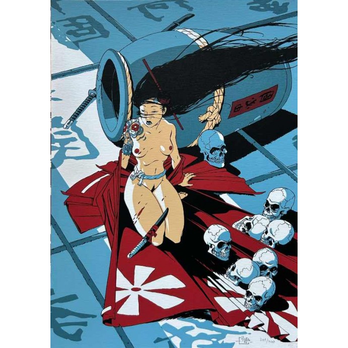 Okko - Le cycle de l'eau II - TT 2006 + sérigraphie - BD Must - 2