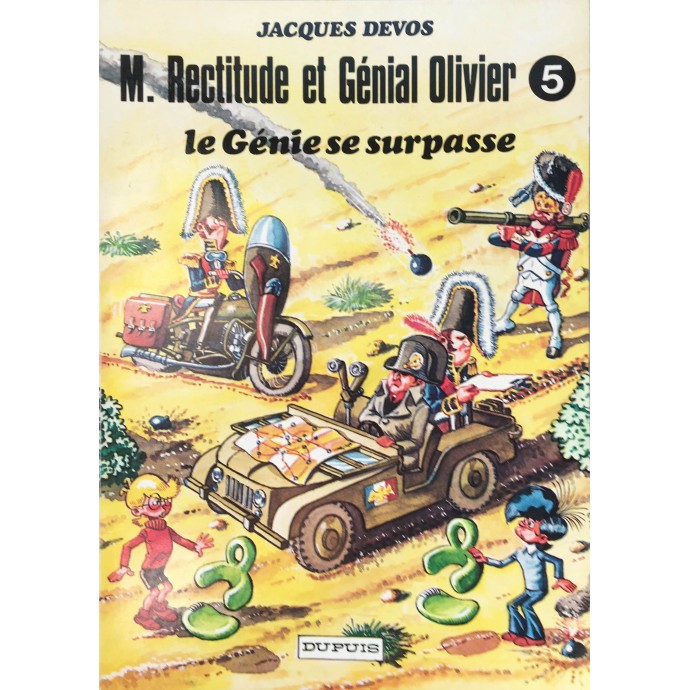 Génial Olivier - 5. Le Génie se surpasse - EO 1977 - 1