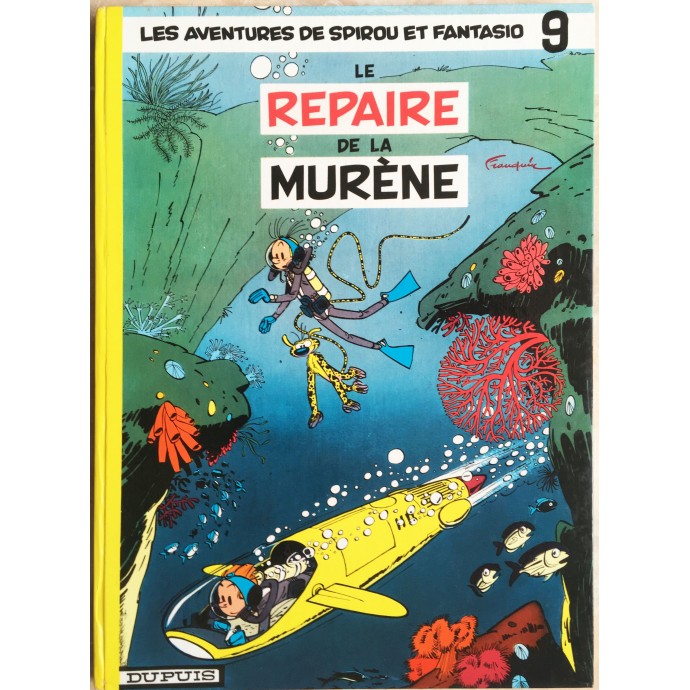 Spirou et Fantasio - 9. Le repaire de la murène - 1965 - 1
