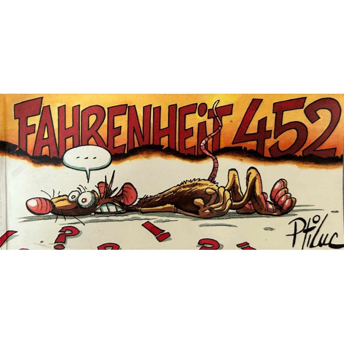 Ptiluc - Farhenheit 452 - EO 1994 + Dédicace - 1