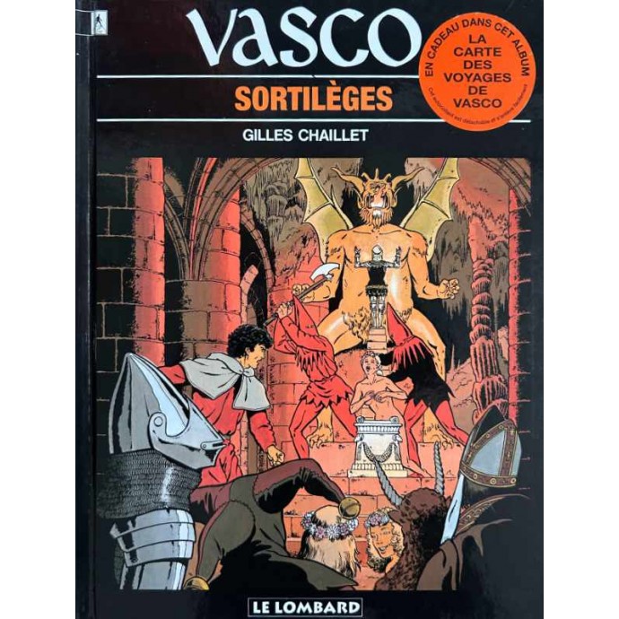 Vasco - 14. Sortilèges - EO 1996 + carte - 1