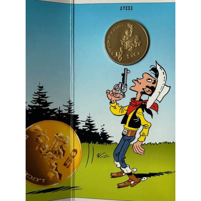 Lucky Luke - Coffret Monnaie  Royale de Belgique - 1996 - 2