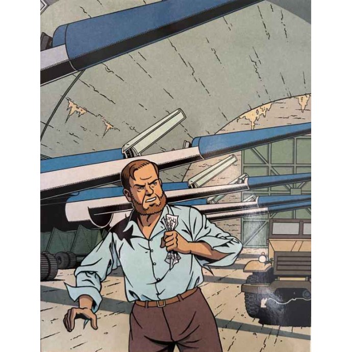 Blake et Mortimer - Coffret Le Dernier Espadon - TL 2021 + carnet de croquis - CanalBD - 1
