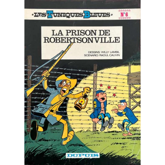 Tuniques Bleues - 6. La prison de Robertsonville - EO 1975 + Drapeau - 1