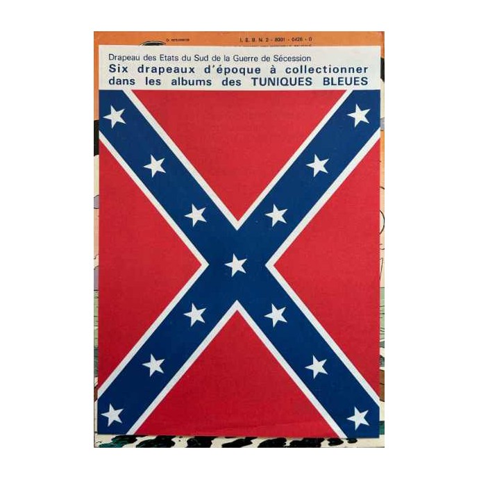 Tuniques Bleues - 6. La prison de Robertsonville - EO 1975 + Drapeau - 2