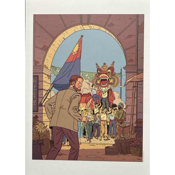 Blake et Mortimer - La vallée des immortels - tome 1 - TL 2018 + ex-libris + jaquette - 3