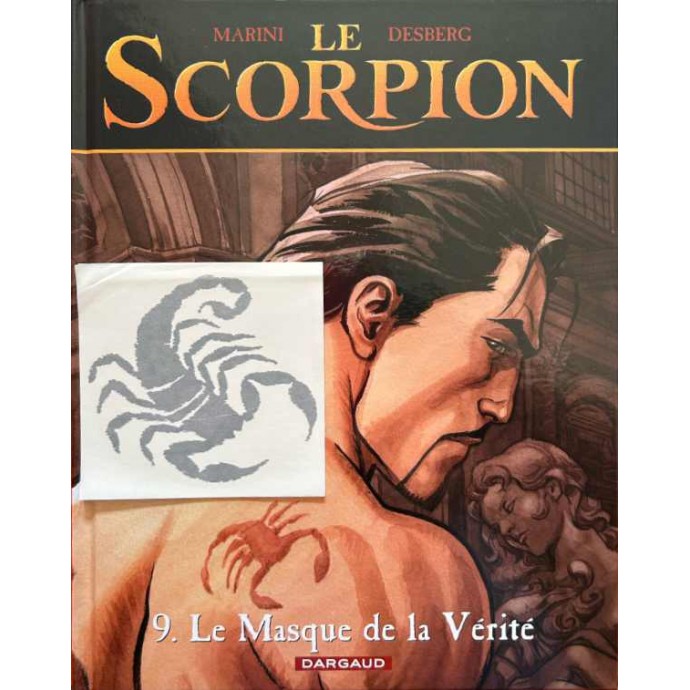 Scorpion - Coffret - 9. Le masque de la vérité - TL EO 2019 + tatouage + ex-libris - 2
