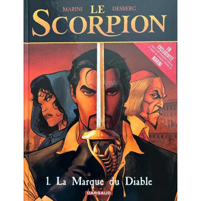 Scorpion - 1. La Marque du Diable - TL EO 2000 + jaquette - 3