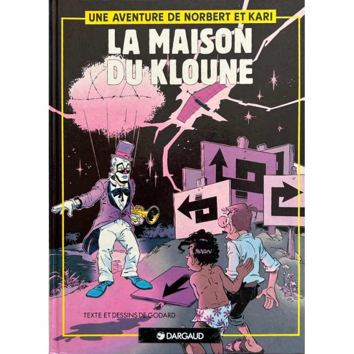 Norbert et Kari - Norbert et Kari - La Maison du Kloune - EO 1989 + poster - 1