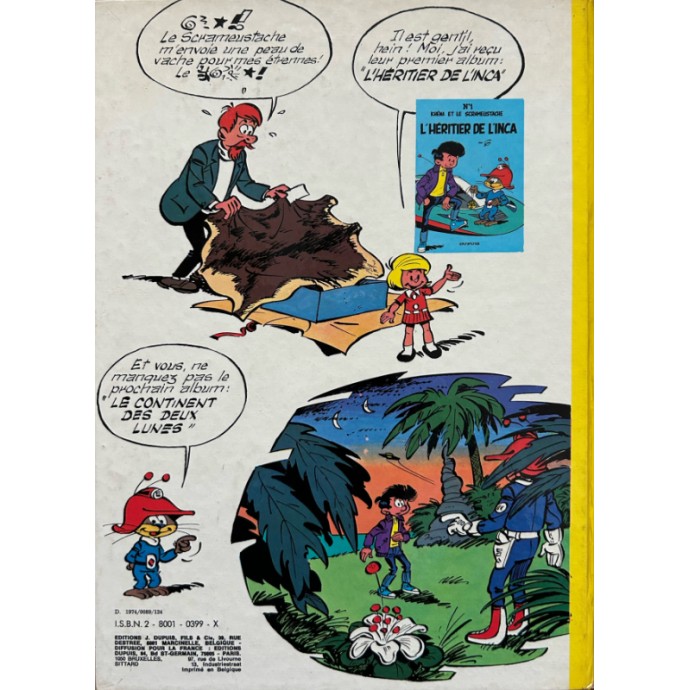 Scrameustache - Le Magicien de la Grande Ourse n°2 - EO 1974 - 2