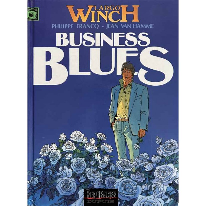 Largo Winch - 4. Business Blues - TL EO 1993 + ex-libris - 1