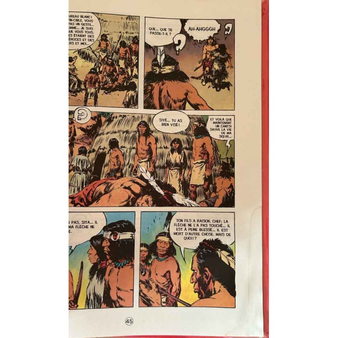 Peaux-Rouges - 9. L'honneur du guerrier - EO 1982 - 3