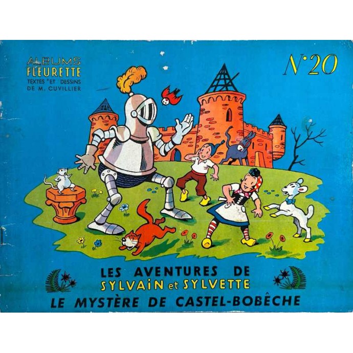 Sylvain et Sylvette - n°20 Le mystère de castel-bobêche - 1ère série 1957 - 1