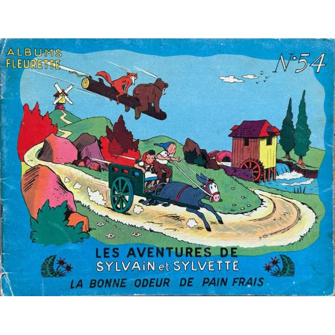 Sylvain et Sylvette - n°54 La bonne odeur de pain frais - 1ère série 1962 - 1