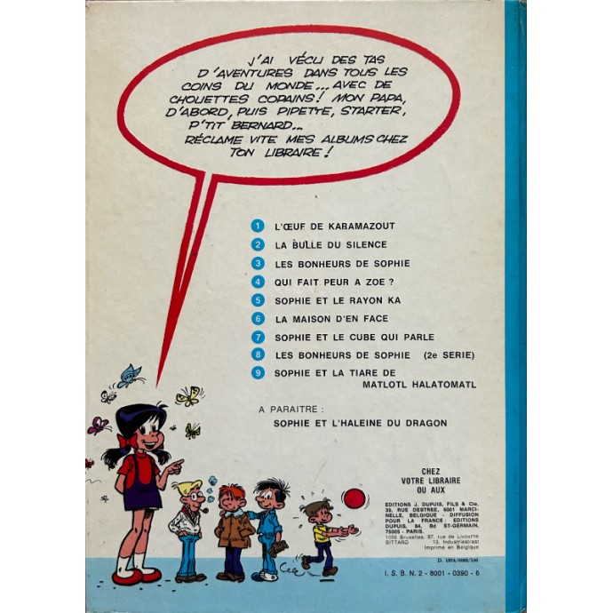 Sophie - 10. Sophie et le douanier Rousseau - EO 1974 - 3