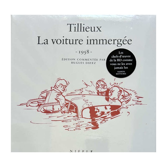 Tillieux - Gil Jourdan - La voiture immergée - TL N/B 2014 + jaquette - Niffle - 1
