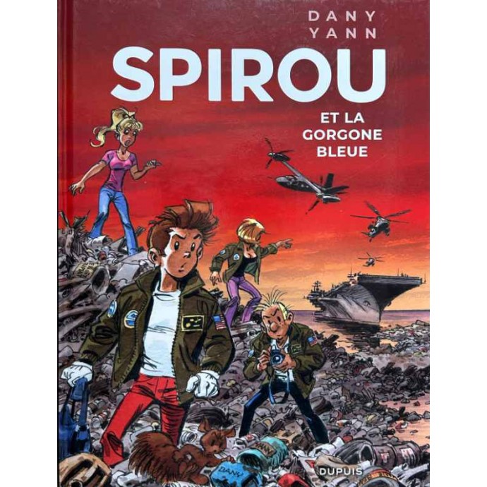 Spirou et la Gorgone bleue - EO 2023 + 2 ex-libris - 1