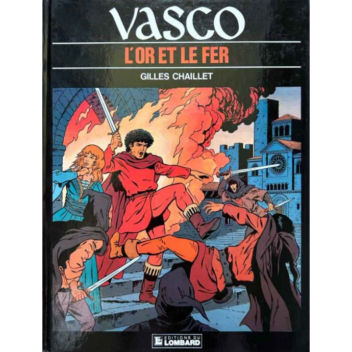 Vasco - 1. L'or et le fer - EO 1983 + Dédicace - 1