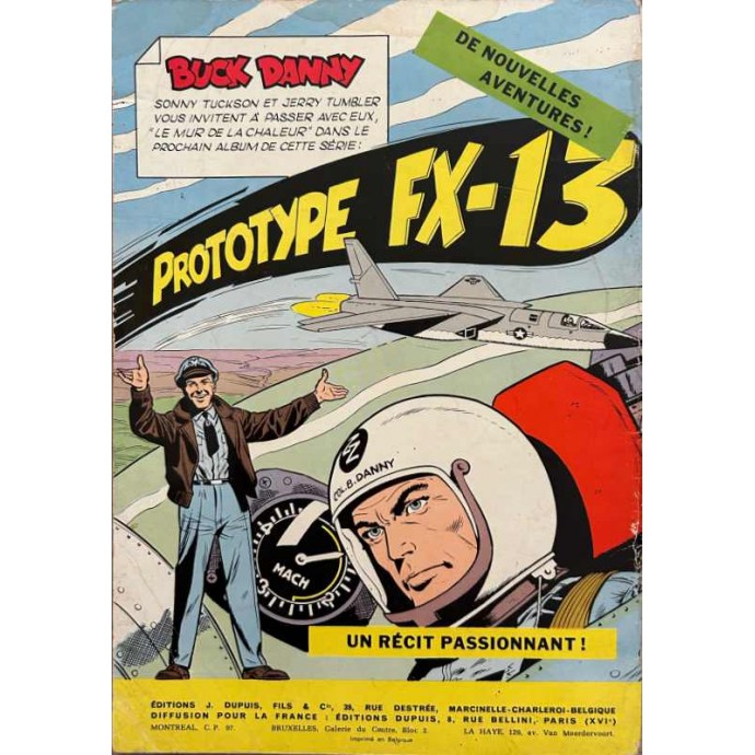 Buck Danny - 23. Mission vers la vallée perdue - EO 1960 - 2
