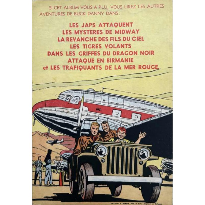 Buck Danny - 8. Les pirates du désert - EO 1952 - TTBE - 2