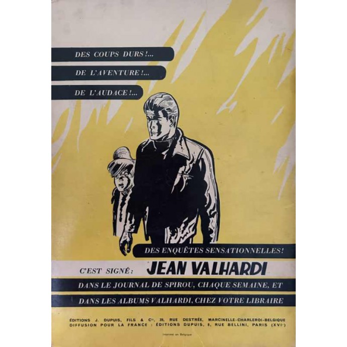 Jean Valhardi - Valhardi contre le gang du Diamant - EO 1958 - 2