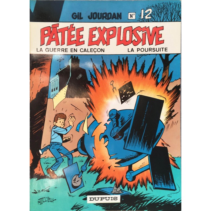 Gil Jourdan - 12. Pâtée explosive  - EO 1971 - 1