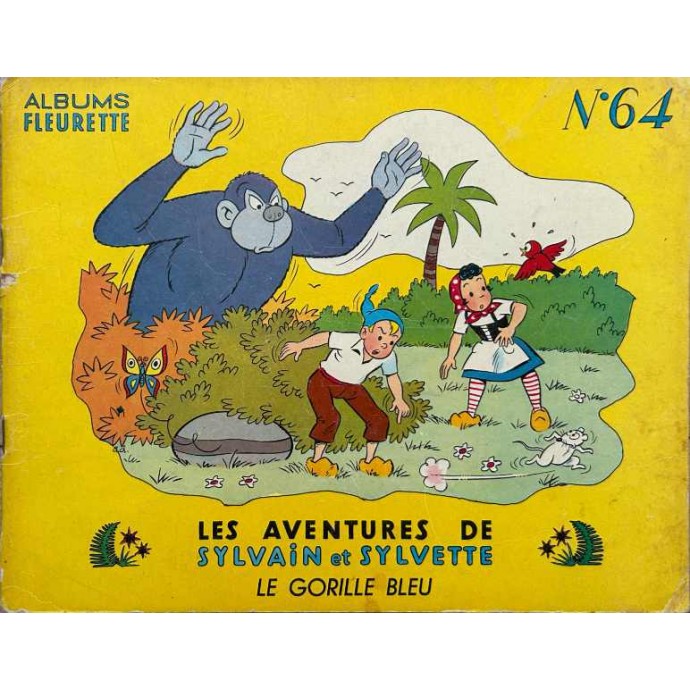 Sylvain et Sylvette - n°64 Le Gorille Bleu - 1ère série 1963 - 1