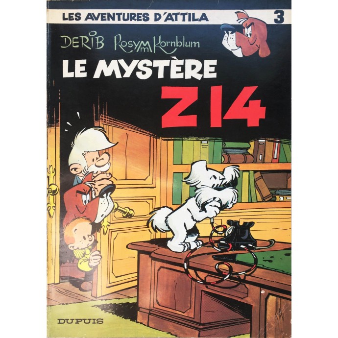 Attila - 3. Le Mystère Z14 - EO 1971 - 1