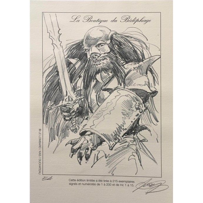 Hans - Le Péril arc-en-ciel- TL 1998 + ex-libris - 2