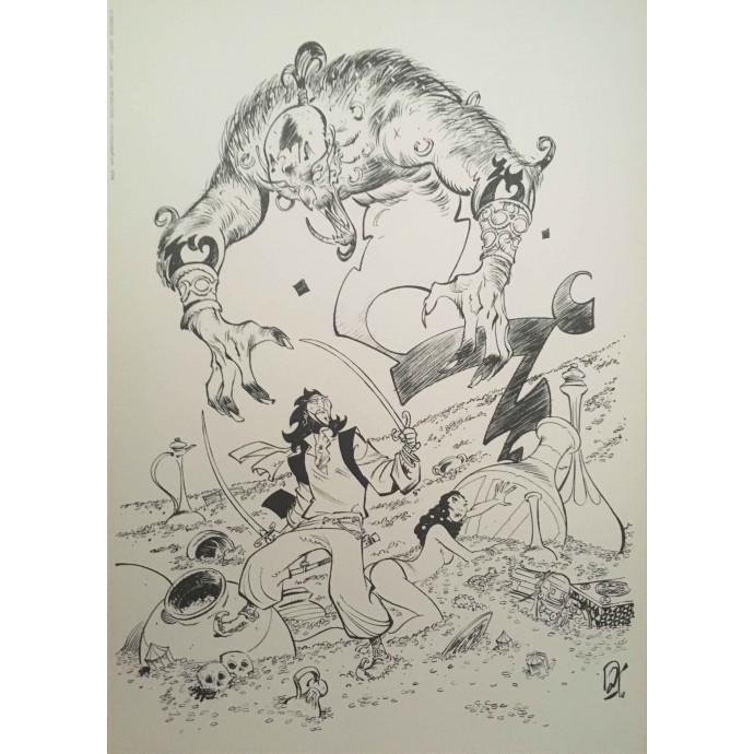 Sinbad - Le Cratère d'Alexandrie - TL 2008 + ex-libris - 3