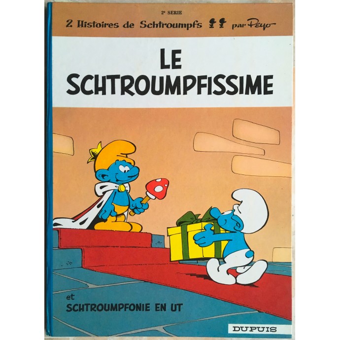 Schtroumpfs - Le Schtroumpfissime - EO 1965 - 1