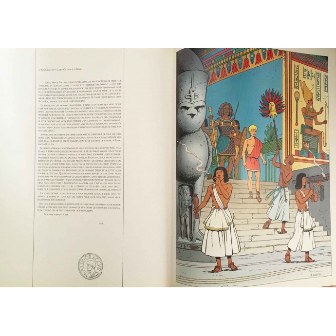 Alix - L'Odyssée d'Alix - Album Géant - EO 1987 + ex-libris - 3