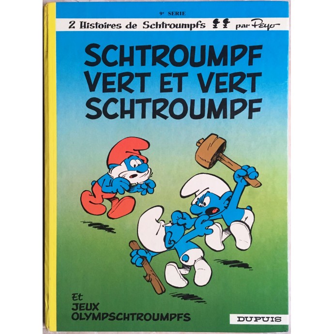 Schtroumpfs - Schtroumpf vert et vert Schtroumpf - EO 1973 - 1