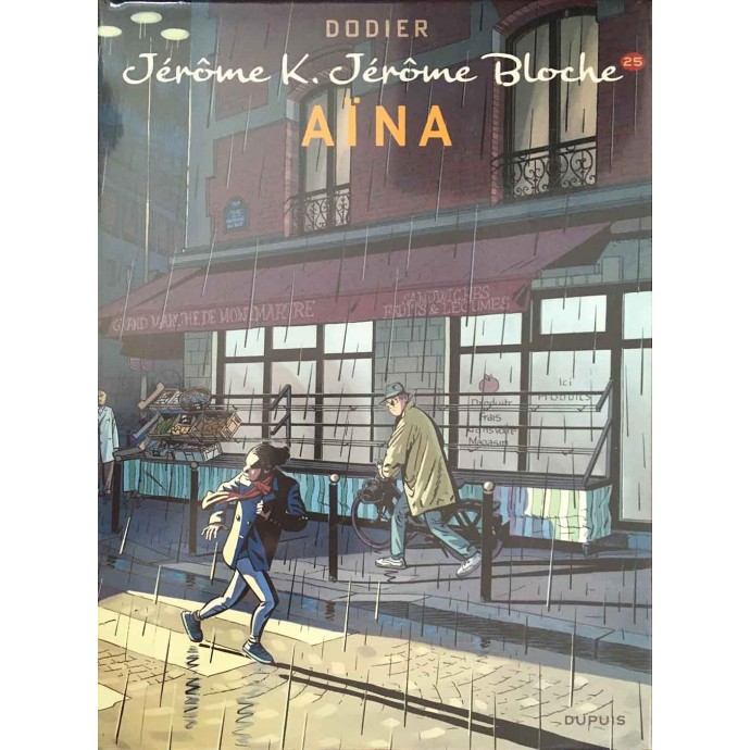 Jérôme K. Jérôme Bloche - Aïna - TT 2016 + ex-libris + jaquette - 1