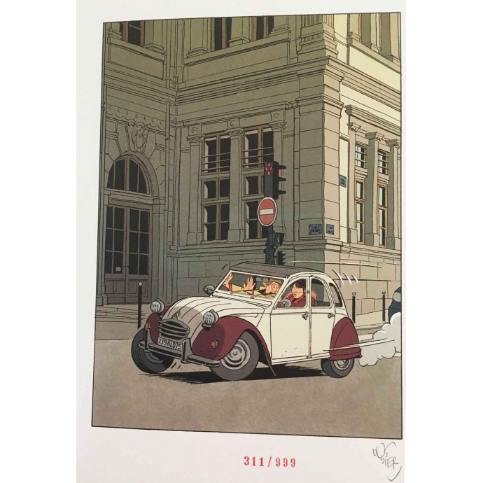 Jérôme K. Jérôme Bloche - Aïna - TT 2016 + ex-libris + jaquette - 2