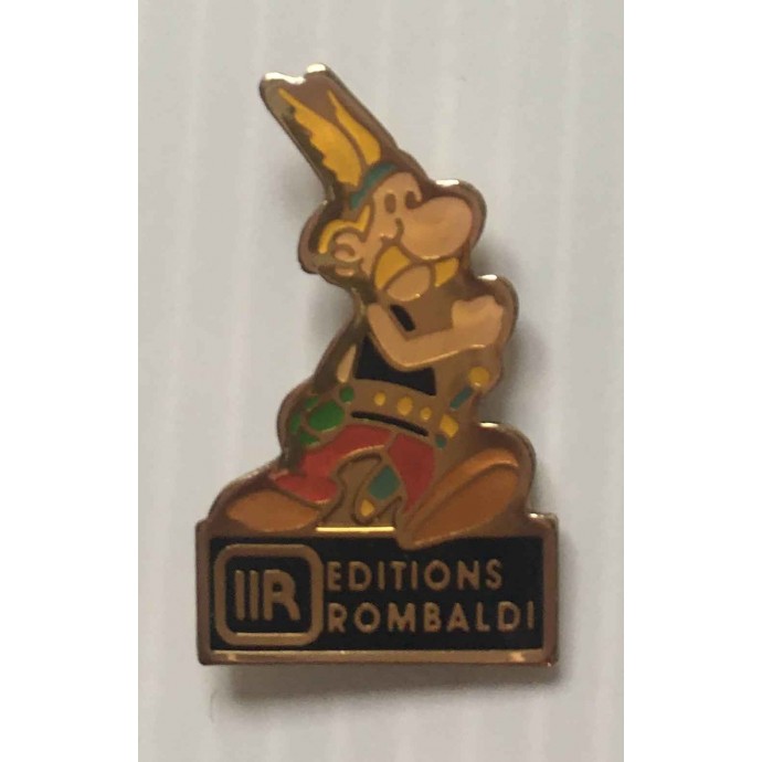 Astérix - pin's: Astérix - Pub ROMBALDI - 1
