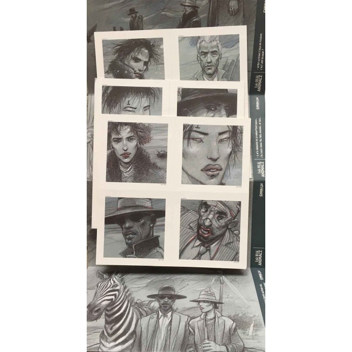 Animal'z - Enki Bilal - TL 2009 + Coffret CanalBD + ex-libris - 2