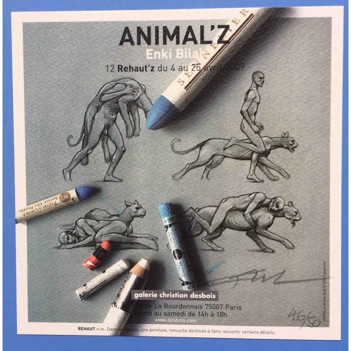 Animal'z - Enki Bilal - TL 2009 + Coffret CanalBD + ex-libris - 4