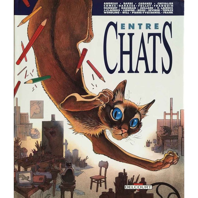 Entre Chats - EO 1989 + jaquette - 1