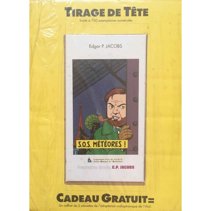 Blake et Mortimer - S.O.S. Météores - TT 1989 + coffret 3 cassettes - 1