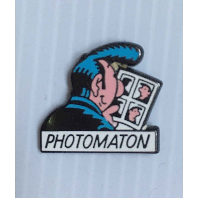 Margerin - pin's: Lucien - Pub Photomaton 1991 - 1