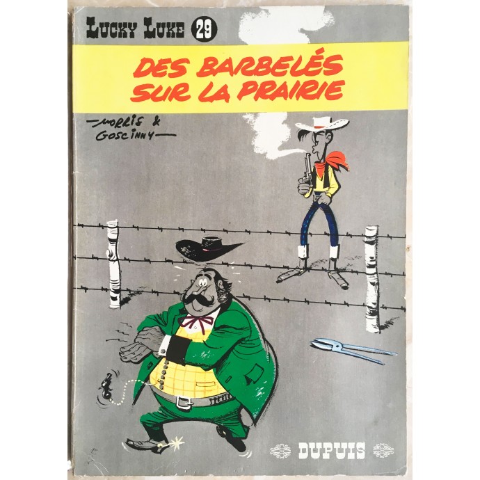 Lucky Luke - Des barbelés sur la prairie - EO 1967 - 1