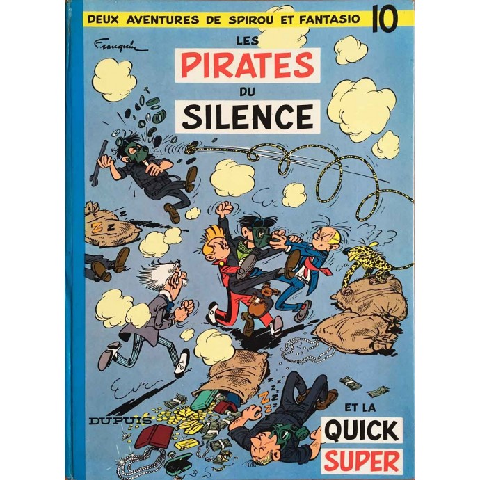 Spirou et Fantasio - 10. Les Pirates du silence - 1964 - 1