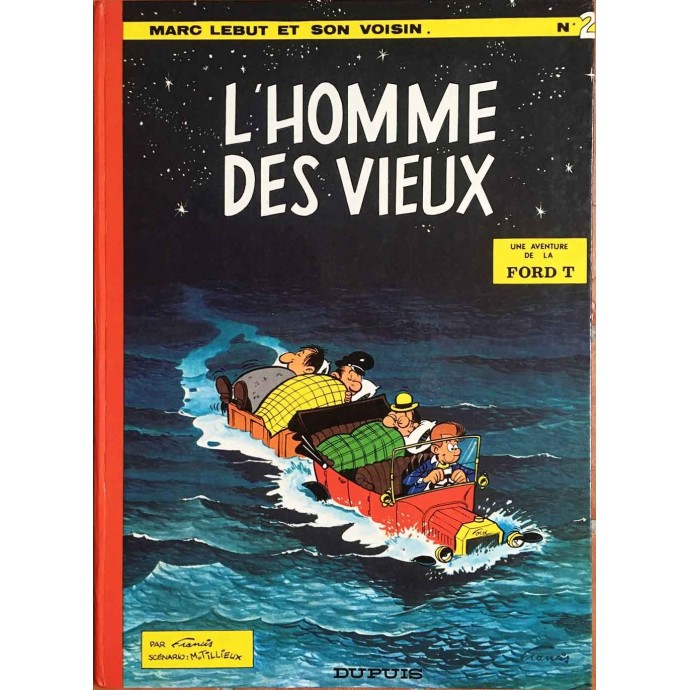 Marc LEBUT - 2. L'Homme des vieux - EO 1969 - 1